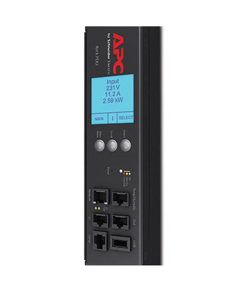 American Power Conversion (Apc) AP8841 Zero U Metered Rack Pdu, 200V/208V, 36xIEC 320 C13/6xIEC 320 C19
