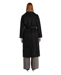 1982 Women's Pure Cashmere Wrap Belted Midi Coat