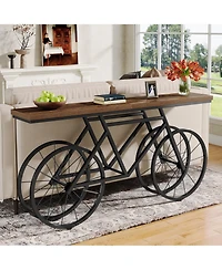 Slickblue Bicycle Console Table for Entryway or Living Room