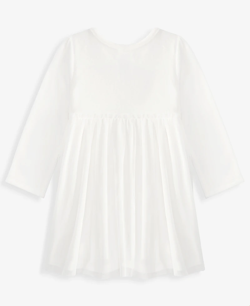 First Impressions Baby Girls' 0M-24M Necklace Velour Dress, Macy's Exclusive