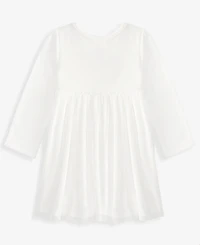 First Impressions Baby Girls' 0M-24M Necklace Velour Dress, Macy's Exclusive