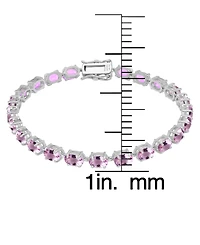 Macy's Amethyst (10.35 ct. t.w.) Bracelet in Sterling Silver
