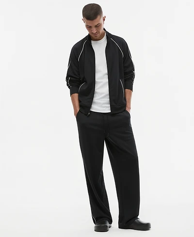 Mode of One Men's Louis Wide-Leg Track Pants, Macy's Exclusive