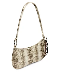 Steve Madden Bsabine Small Pebbled and Tassled Shoulder Handbag