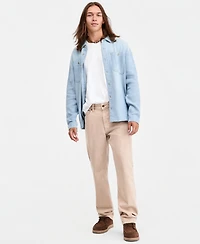Sun + Stone Men's Denim Overshirt, Macy's Exclusive
