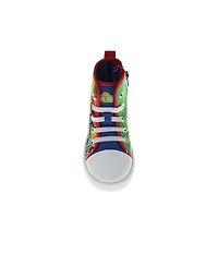 Sesame Street Kids All Your Friends High Top Sneakers Kids' Fun Character Design Play Ready Comfort Fit Durable Everyday Wear