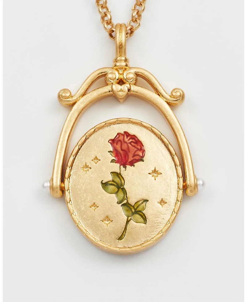 Fable England R Initial Spinner Chain Necklace