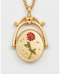 Fable England R Initial Spinner Chain Necklace