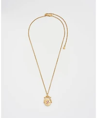 Fable England X Initial Xeranthemum Spinner Chain Necklace