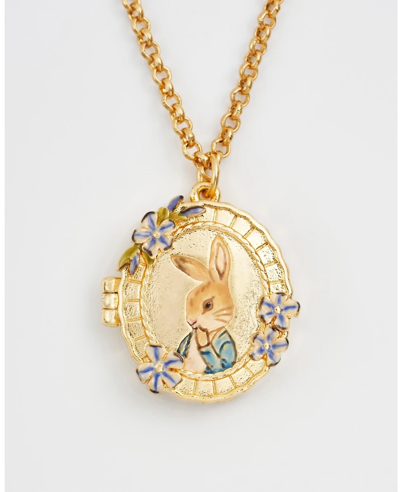 Fable England x Peter Rabbit Cameo Locket Necklace