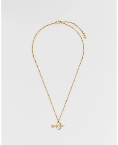 Fable England Cupids Bow and Arrow Necklace