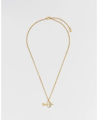 Fable England Cupids Bow and Arrow Necklace