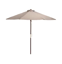 Augusta Home Casandra 8 Ribbed Round Umbrella