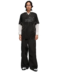 Puma Men's Sport Stripe V-Neck Jersey