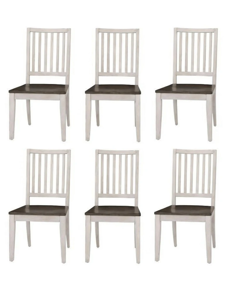 Dawnwood 6-Piece Wood Dining Side Chair Set