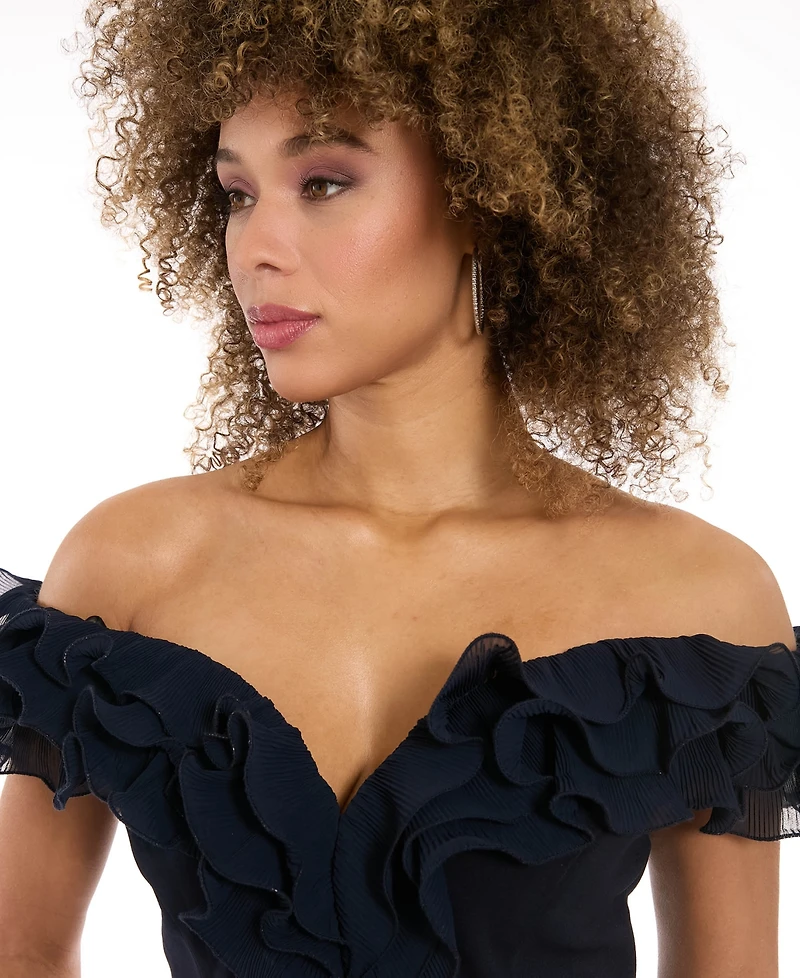 Muse Women's Ruffle Off-The-Shoulder Top