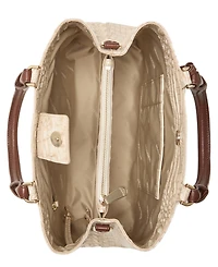 Brahmin Denise Banyan Medium Satchel Handbag