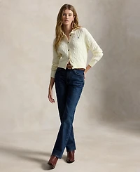 Polo Ralph Lauren Women's Collar Long-Sleeve Cardigan