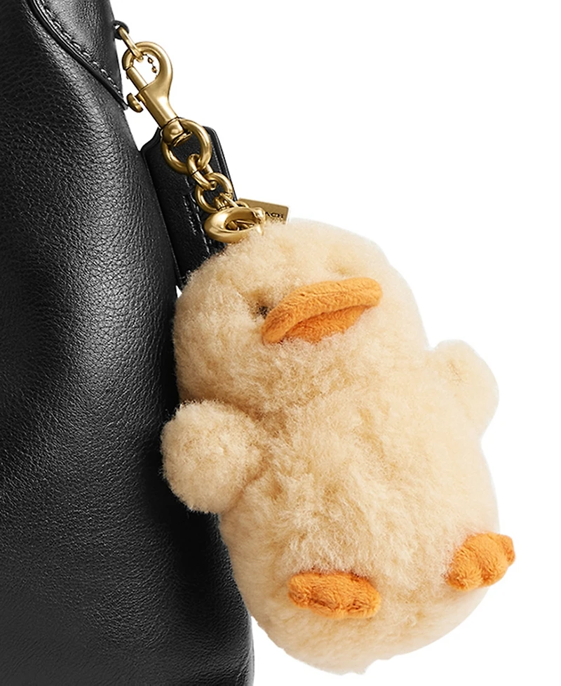 Coach Women's Shearling Ducky Bag Charm