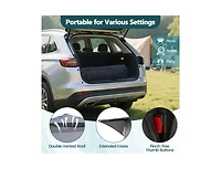 Boyel Living 11 x Feet 2-Tier Pop-Up Gazebo Tent Portable Canopy Shelter Carry Bag Mesh
