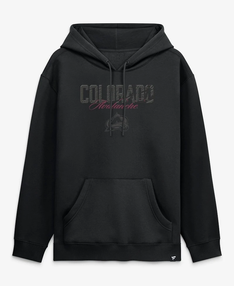 Fanatics Men's Colorado Avalanche Black Out Hoodie