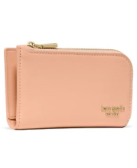 kate spade new york Devin Saffiano Leather Small Slim Bifold Wallet