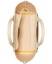 kate spade new york Dash Banana Canvas Extra-Large Tote Handbag