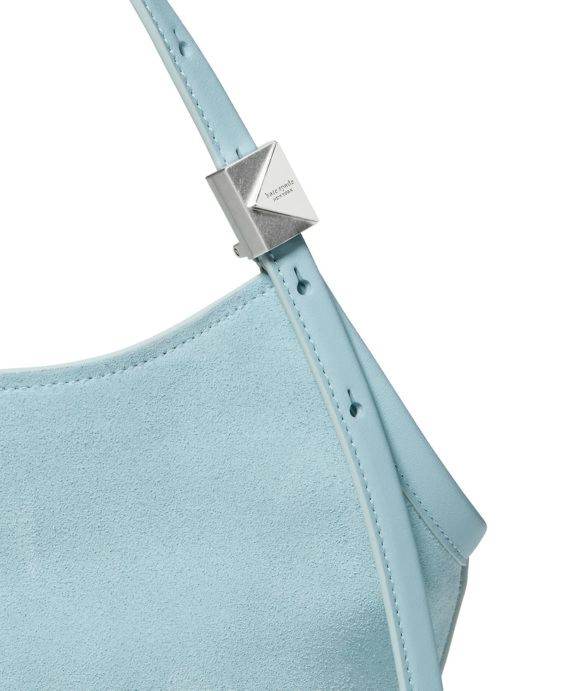 kate spade new york Deco Medium Suede Tulip Tote Bag