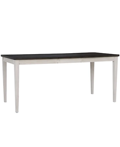 Dawnwood 84" Wood Counter Height Dining Table
