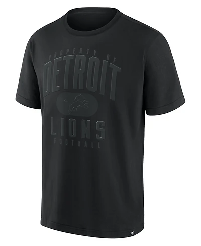 Fanatics Men's Black Detroit Lions Out Heavyweight T-Shirt