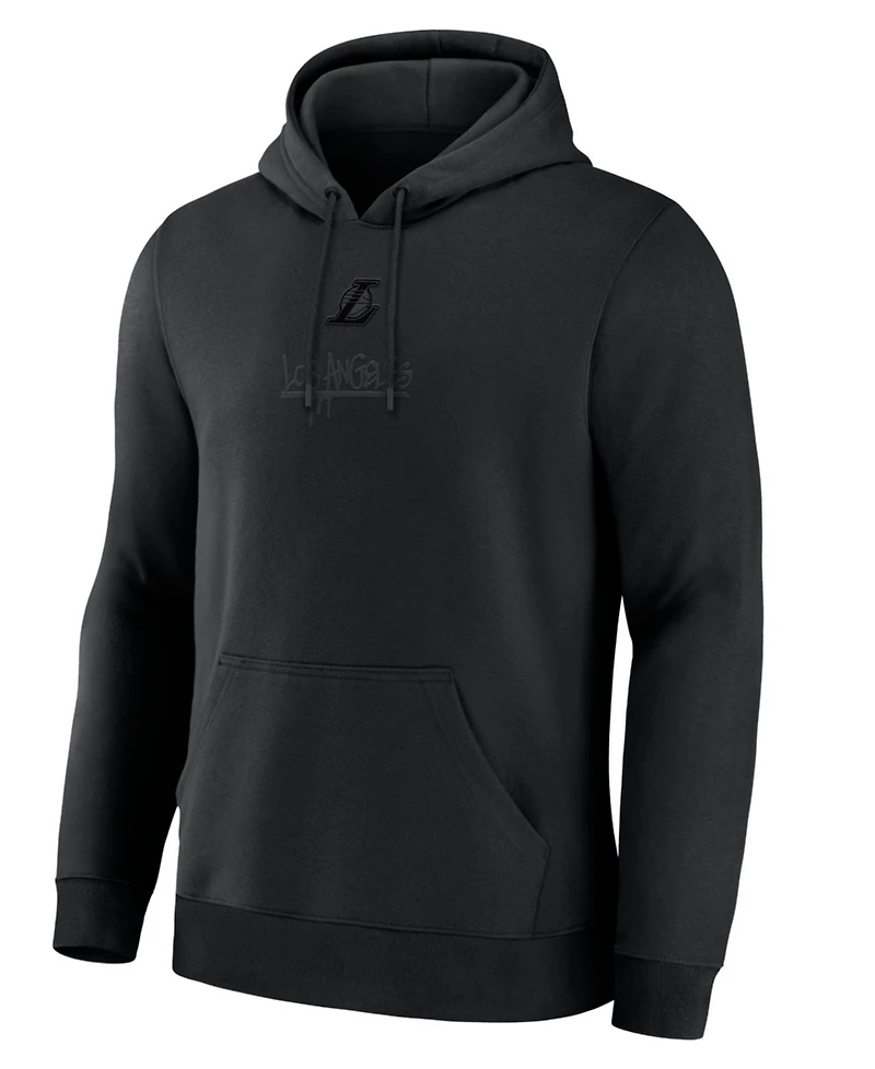 Fanatics Men's Los Angeles Lakers Black Out Hoodie