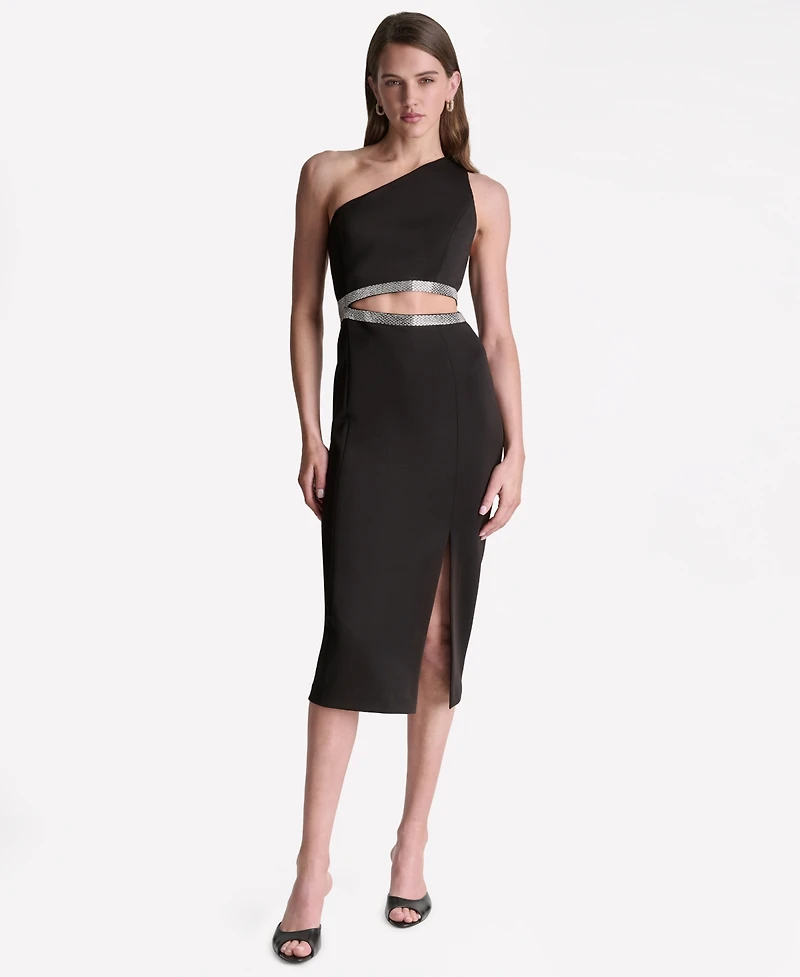 Bcbg Women's Scuba Midi Dress
