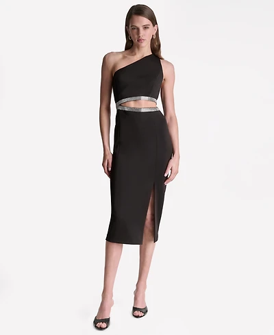 Bcbg Women's Scuba Midi Dress