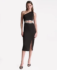 Bcbg Women's Scuba Midi Dress