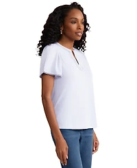 Jones New York Women's V-Neck Top