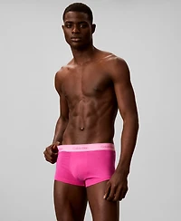 Calvin Klein Men's Icon Cotton Stretch Low Rise Trunks, 5-Pack