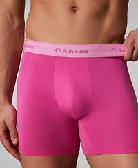 Calvin Klein Men's Icon Cotton Stretch Boxer Briefs, 5-Pack