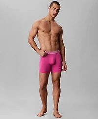 Calvin Klein Men's Icon Cotton Stretch Boxer Briefs, 5-Pack