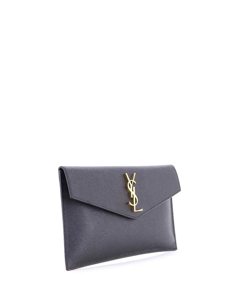Pre-Owned Saint Laurent Uptown Pouch Leather