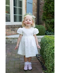 Florence Eiseman Big Girls 7-8 Embroidered Floral Dress