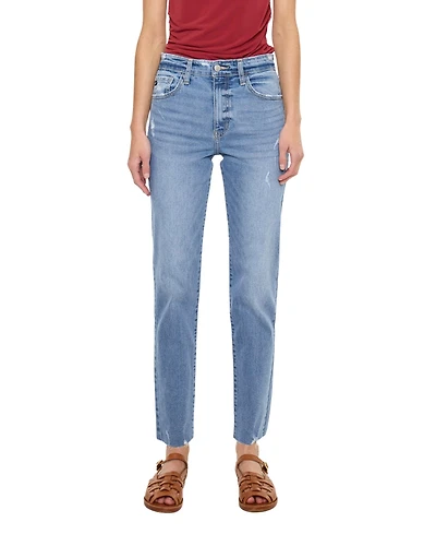 KanCan Essential Women's Ariana High Rise Straight Jeans