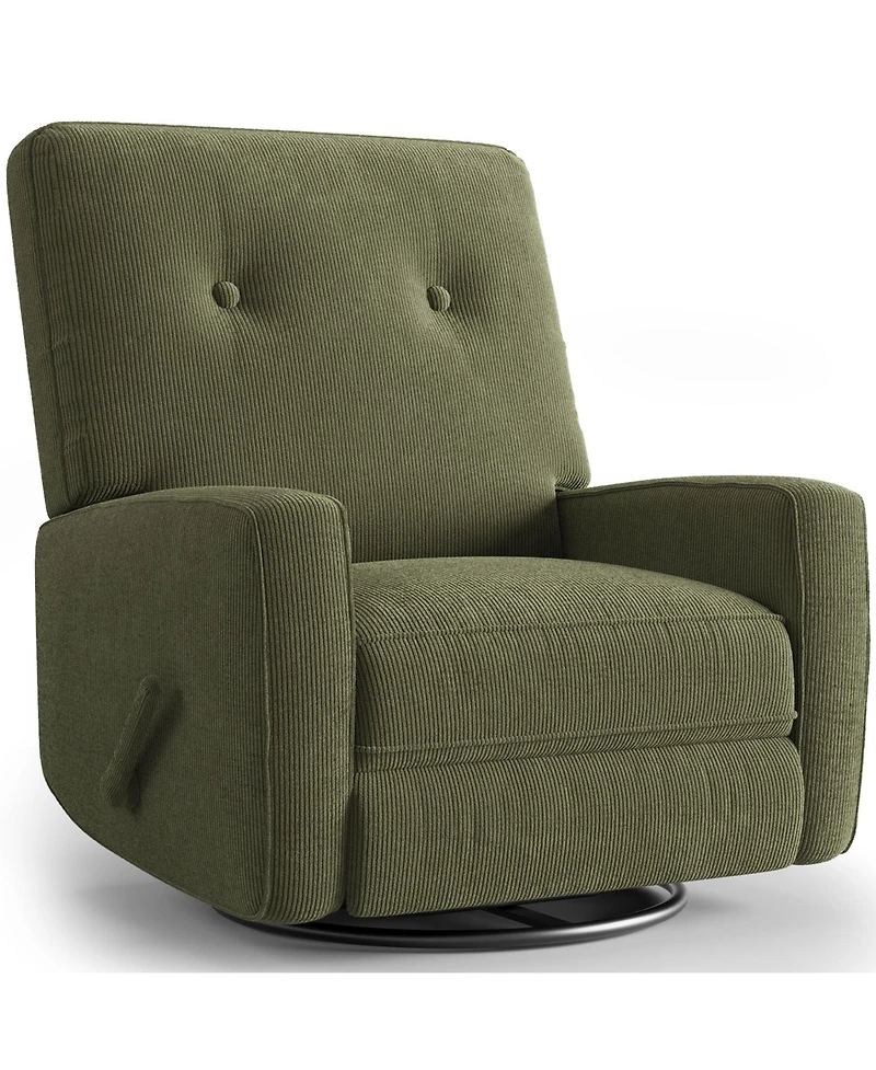 homfan Recliner Chairs, Swivel Rocker Recline, Glider Recliner Nursery Chair, Recliner Chair for Adults, 360degree(s)Swivel Glider Rocking Chair