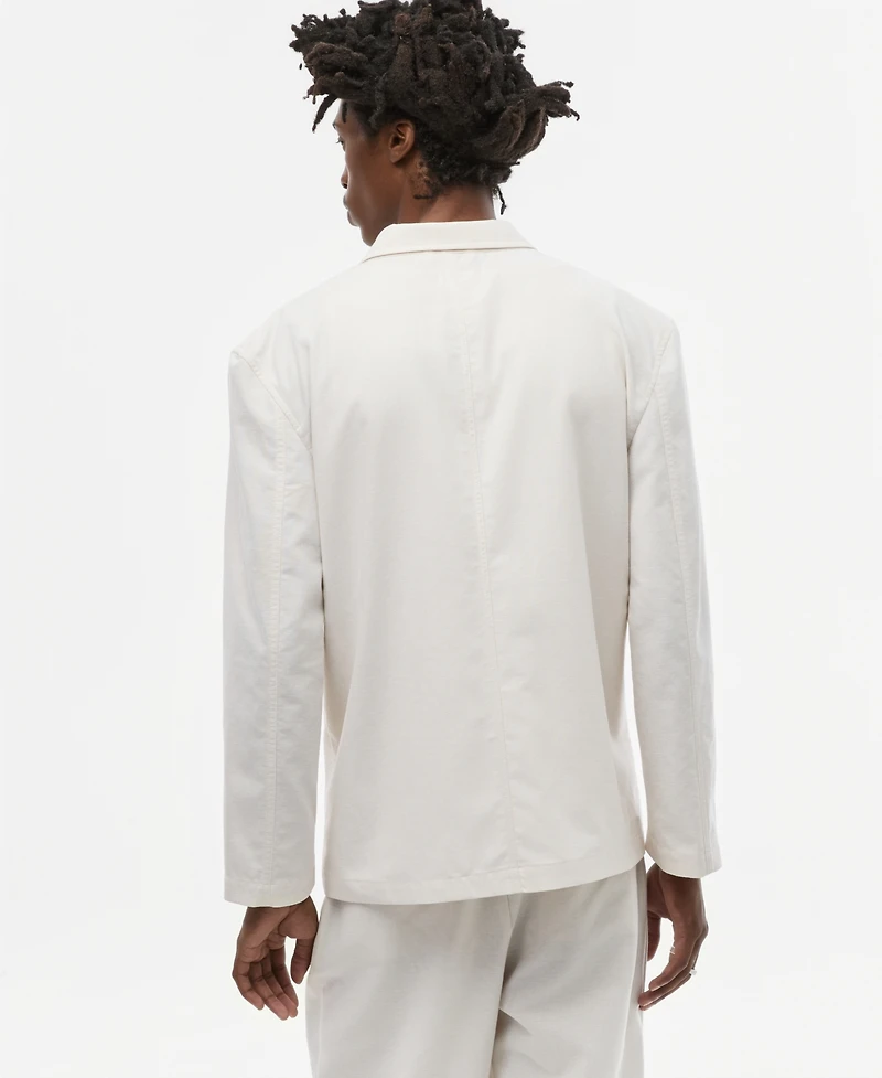 Mode of One Men's Oxford Linen-Blend Blazer, Macy's Exclusive