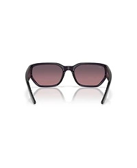 Costa Del Mar Unisex Polarized Rectangle Sunglasses, Clemente 6S9125