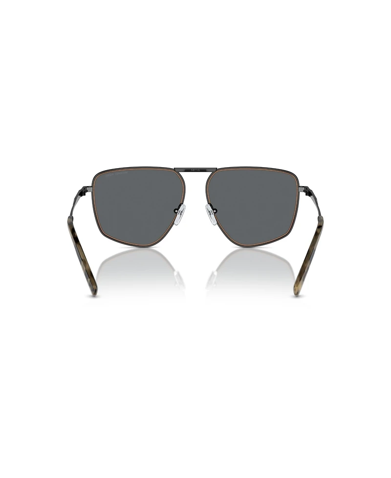 Michael Kors Men's Pilot Sunglasses, Silverton MK1153