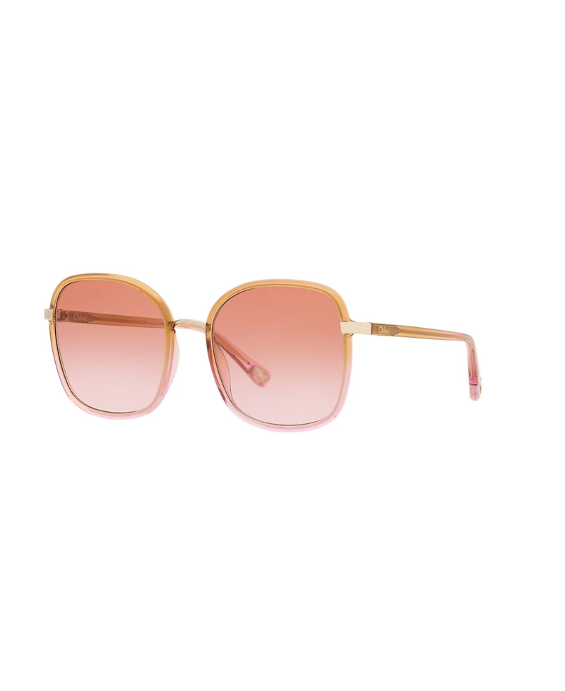 Chloe Women's Square Sunglasses, CH0031S 6N000407