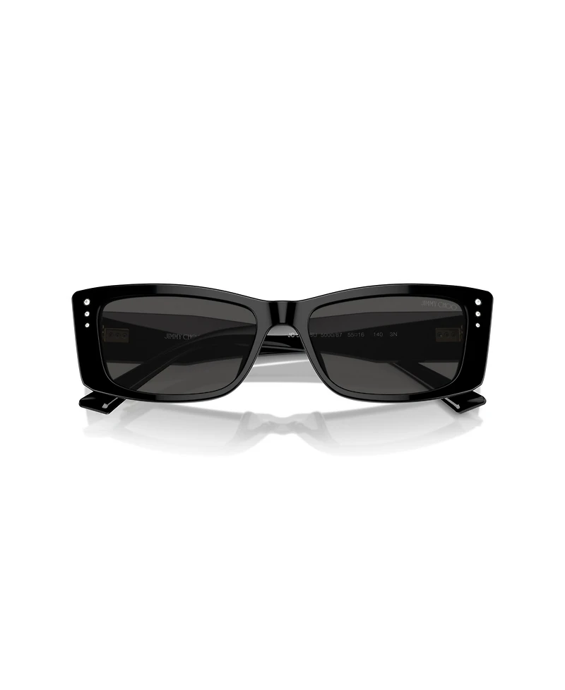 Jimmy Choo Women's Rectangle Sunglasses, JC5002BU