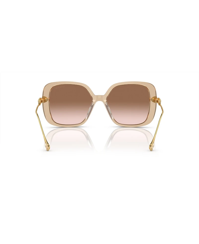 Swarovski Women's Rectangle Sunglasses, SK6011