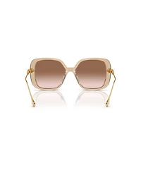 Swarovski Women's Rectangle Sunglasses, SK6011