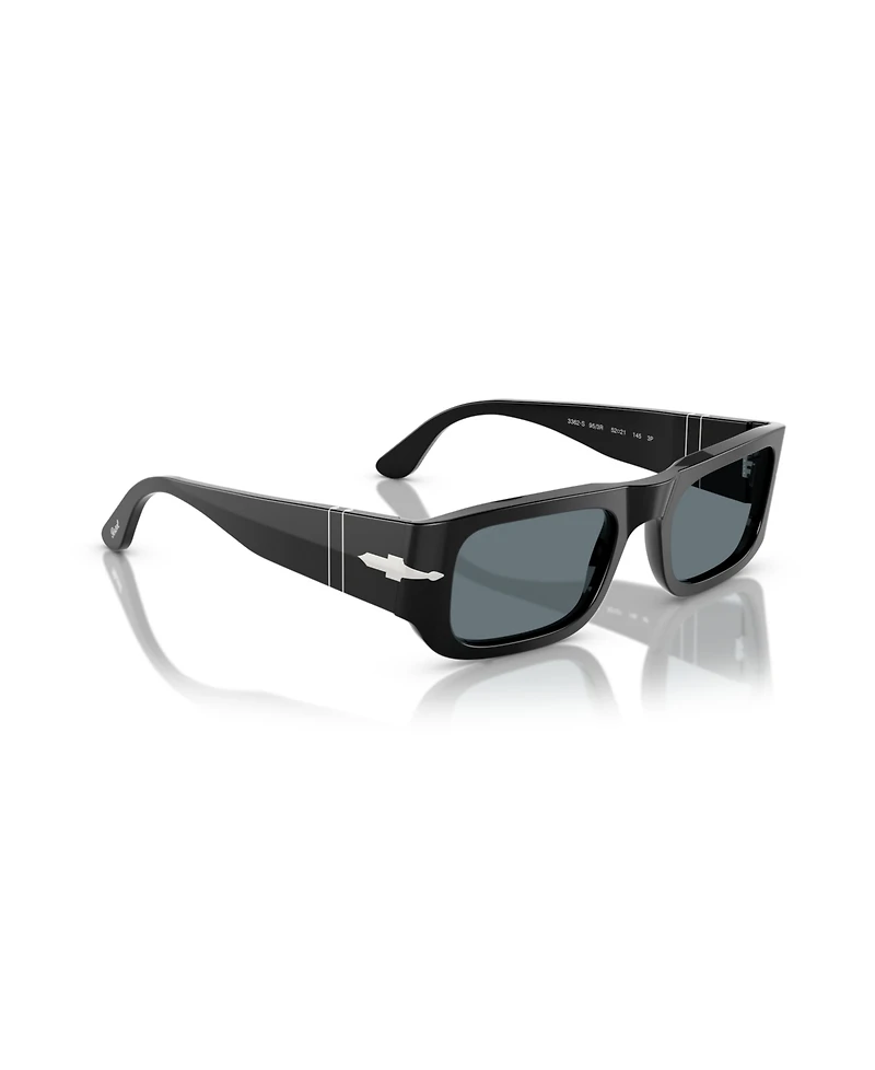 Persol Unisex Polarized Rectangle Sunglasses, PO3362S